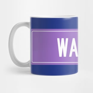 Wall st purple Mug